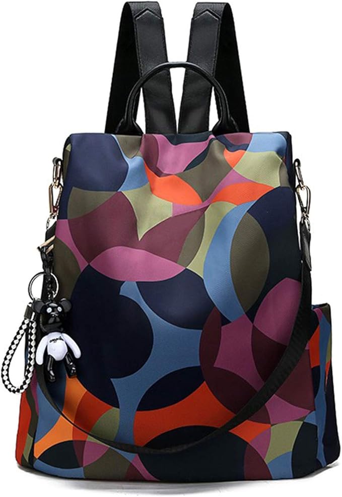 Freie Liebe Anti-theft Backpack Nylon BackPacks Handbags for Women Travel Rucksack Lightweight Shoulder Bags