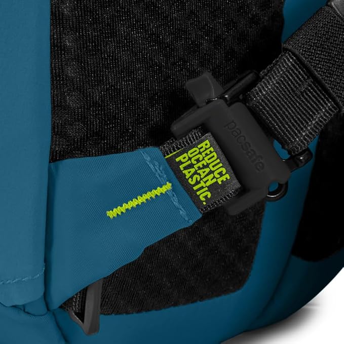 Pacsafe ECO 25L Anti Theft Backpack, Tidal Teal