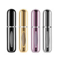 Yamadura Portable Mini Refillable Perfume Atomizer Bottle Spray, Atomizer Perfume Bottle, Scent Pump Case, Perfume Atomizer Travel (5ml, 4 Pack)