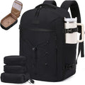 LOVEVOOK Travel Backpack,40L Carry On Backpack Large Fits 17.3" Laptop,TSA Personal Item Travel Bag with 3 Packing Cubes,Water Resistant Laptop Bag Travel Essentials for Weekender Business Hiking