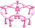Magnetic Travel Toys for Kids, Magnetic People Figures Fidget Toys Airplane Car Travel Activities Essential, Sensory Toys for ADHD Autism,Desk Toys for Adults Teens Pink 6PC