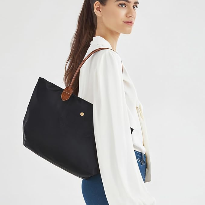 Work Tote Bag For Women: For 13-15" Laptop Foldable - For Office Professionals College Students - Commute Travel