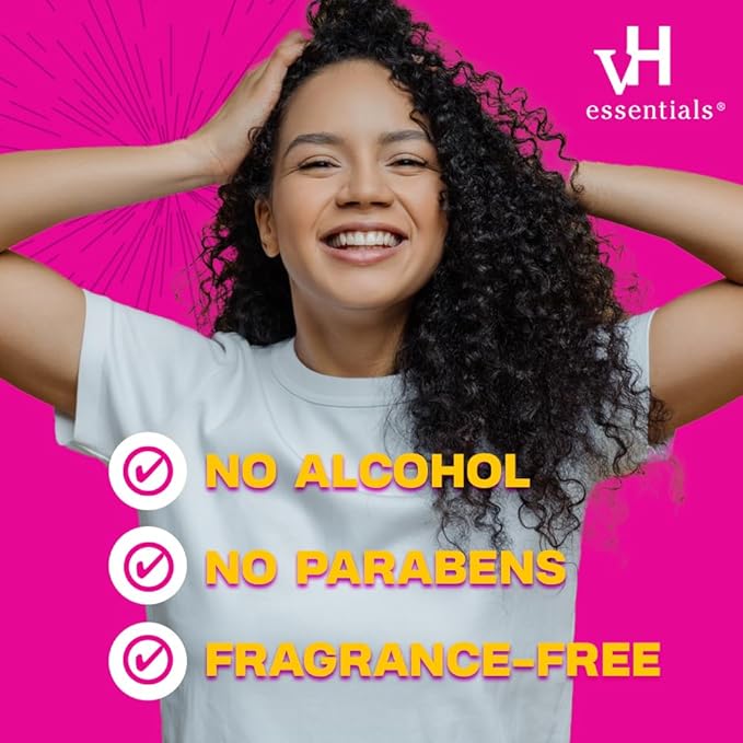 vH essentials Feminine Cleansing Wipes - pH Balanced, Prebiotics, Tea Tree & Aloe, Soothing Witch Hazel, Odor-Blocking Formula, Vaginal and Perianal Care, Paraben, Alcohol, and Fragrance-Free