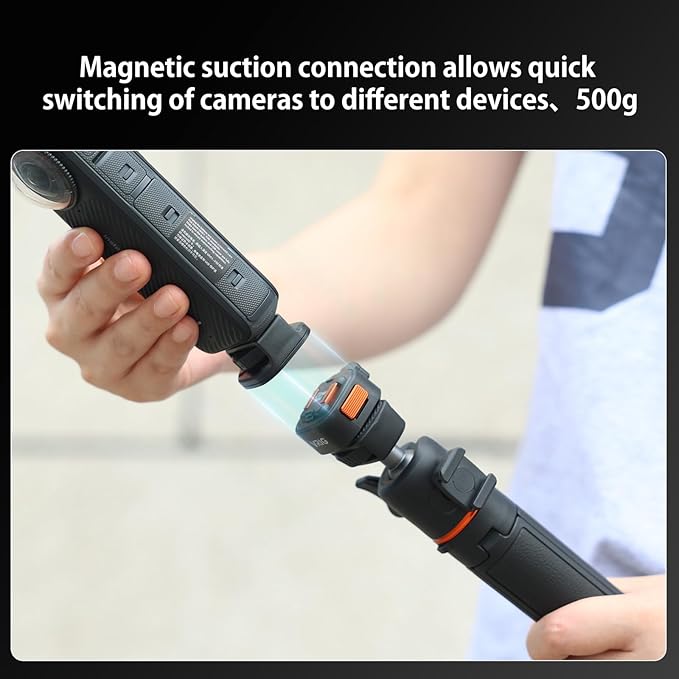 VRIG Claw Mini Quick Release Plate Tripod QR Camera Mount Adapter, Quick Setup Kit with 1/4'' Screw, for Quick Switching Between Action Cameras and Tripods/Monopods/Handles