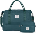 Travel Duffel Bag with Shoes Compartment, Overnight Weekender Bags for Women, Carry on Personal Item Travel Set