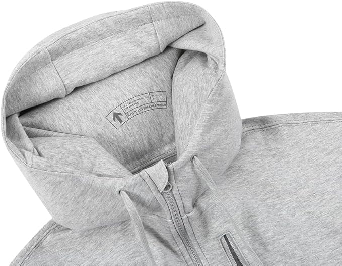 Pillowdy Full Zip Hoodie – Inflatable Built-in Travel Pillow – Comfortable Rest On-The-Go – Perfect for Airplane and Trips