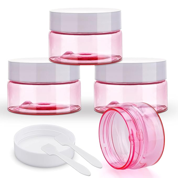 Cosywell Travel Containers Sets Silicone & PP Cream Jars for Toiletries