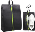 Roliwils Smell Proof Shoe Cleat Bag with Reinforced Handle | Odor-resistant Cleat Bag with Carabiner | Travel Shoe Organizer for Men | Baseball Soccer Footwear Storage