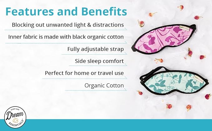 Dream Essentials® Natura Organic Sleep Mask (Mosaic)