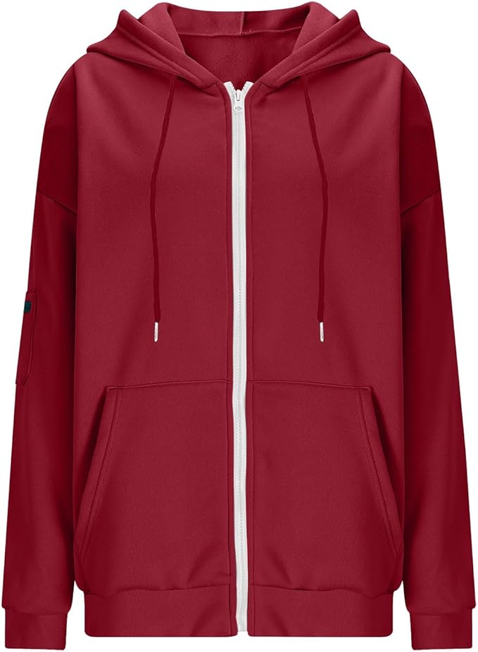 Zip Up Hoodie with Eye Mask Built In, Comfort Airplane Wearable Blanket Sweatshirt Men Women Sleep Clothes