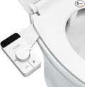 Ultra-Slim Bidet Attachment,Fresh Water Sprayer Non-Electric Toilet Bidet Attachment,Self-Cleaning Dual Nozzles with Adjustable Water Pressure for Rear & Female Washing