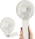 EasyAcc Handheld Fan, 5000 Battery Operated Portable Fan [ 4 Speed 20 Hours Powerful Hand Table Fan ] One Touch Power Off Foldable USB Desk Fan for Home Travel Outdoor