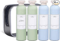ASEVAT 8.8 oz Leak Proof Travel Bottle with Flip Cap, Shampoo and Conditioner Bottle Set, Refillable Containers for Lotion, Cream Shampoo(4Pcs)