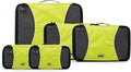 GOX Ultra Light 5 piece Packing Cubes Travel Luggage Organizer 1 Large 2 Medium 2 Small