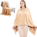 SNZ Wearable Blanket for Womens and Mens, Comfy Flannel Poncho, Snuggie Warm Shawl Wraps for Women, Birthday Gift Ideas