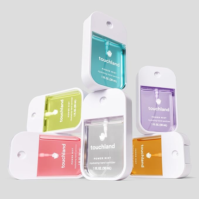 Touchland Hydrating Hand Sanitizer Spray – Wild Watermelon Trio Set – 3 x 1 FL OZ Travel Size Mists