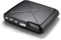 ÖGON -DESIGNS- Aluminum code wallet, lockable with a 3 digit code, RFID protection against fraud and demagnetization, secured card holder