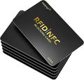 RFID Blocking Card for Wallets, Contactless NFC Credit Card ID Protection Safe Bank Cards Passport Entire Wallet Purse Shield Protector Blocker Guard Pack of 6