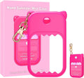 Hand Sanitizer Spray Case for Touchland Silicone Touchland Case Keychain Cute Hand Sanitizer Holder Keychain Compatible with Touch land Power Mist Gentle/Glow Mist