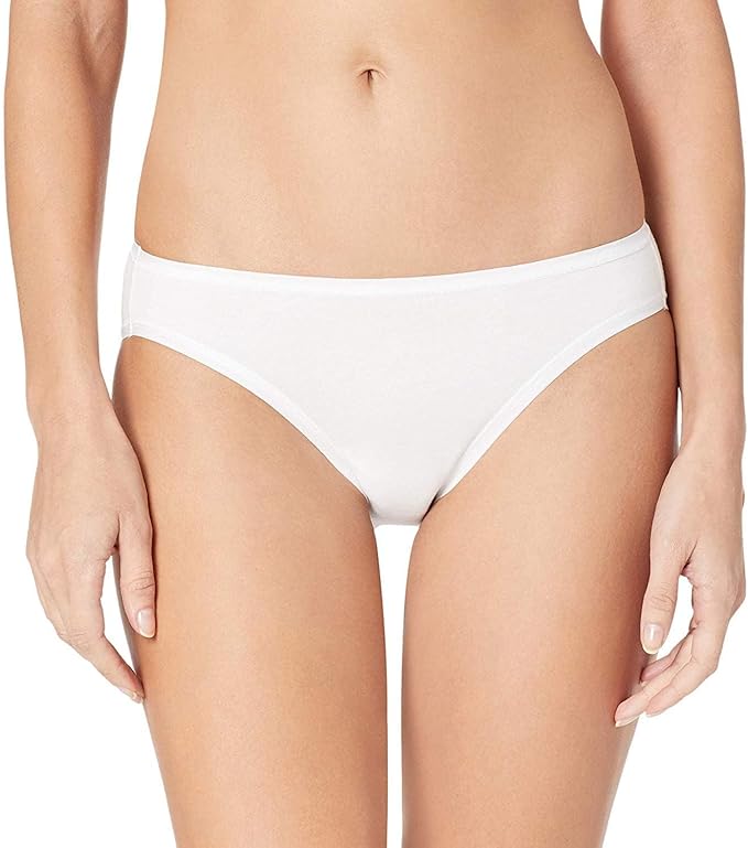 Amazon Essentials Women's Breathable Cotton Bikini Brief Underwear with Full Coverage, Multipacks