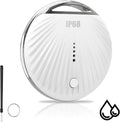 Air Tracker Tag, Smart Tag Bluetooth Tracker Works with Apple Find My (iOS Only), IP68 Waterproof, Replaceable Battery, Key Finder and Item Locator for Keys, Bags, Luggage, Wallet, etc
