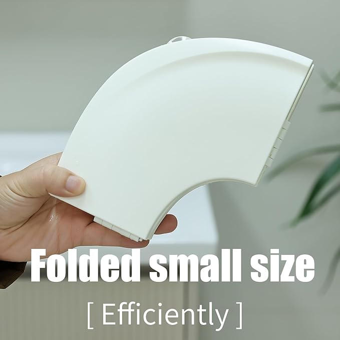 Funbliss Foldable Travel Potty Seat for Toddlers,Potty Training Toilet for Toddlers with Safety Suction Cups, Includes Storage Bag,Essential for On-the-Go Potty Training,White