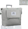 ZGWJ Travel Tote Bags, Expandable Overnight Weekender Bag for Women Foldable Carry-On | Expandable, Overnight, Foldable, Carry-On
