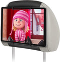 WONNIE Upgrade Tablet Holder for Car, Car Headrest Mount Holder for Back Seat, Car Tablet Mount for Kids with Silicone Strap & Anti-Slip Holding Clamps, Fits All 10-12.9" Tablets