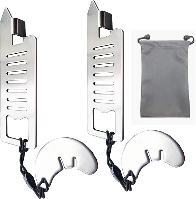 YnFag Portable Door Lock Home Security Door Locker Travel Lockdown Locks (Travel 2)