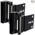 2-Pack Door Reinforcement Lock - Child Proof Door Lock - Endures 800 lbs of Impact Force - Interior Door Locks for Kids Safety - Security Door Latches for Top of Door