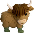 Bath and Body Works Brown Highland Cow With Adorable Realistic Hair and Antlers Pocketbac Hand Sanitzer Holder
