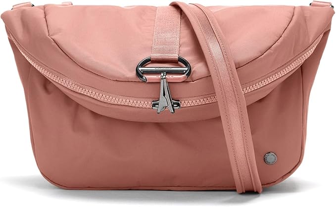 Pacsafe Women's Citysafe CX Anti Theft Convertible Backpack-Fits 11" Tablet, ECONYL Rose