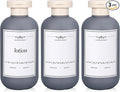 3 PACK Travel Shampoo Bottle, Empty Plastic Squeeze Bottles 6.8oz with Flip Cap, Lotion Container for Toiletries Travel Size Shampoo and Conditioner