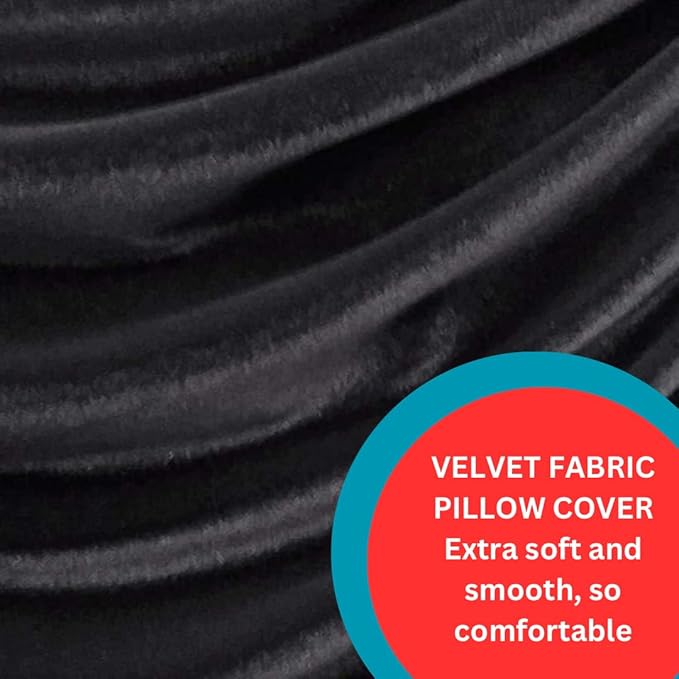 Travel Pillow - 100% Memory Foam - Travel Pillows for Airplane - Neck Pillow Airplane and Car Use - Memory Foam Travel Neck Pillow - Travel Essentials for Women and Men (Midnight Black)