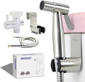 Handheld Bidet Sprayer for Toilet - Bidets for Existing Toilets Adjustable Water Pressure with Bidet Hose for Feminine Wash, Stainless Steel Muslim Shower Jet Spray for Toilet