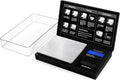 Fuzion Digital Pocket Gram Scale .01 Gram Accuracy, 200g Mini Gram Scale, Small Scale for Food, Jewelry, Herb, Spice, Coin - Weight Gram and Oz