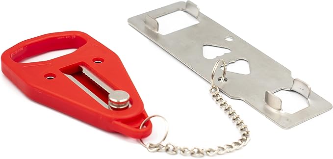 Portable Door Lock for Added Security & Safety. Ideal for Privacy & Protection at Home, Bedroom, School Dorm Room and Hotel. Essential to Travelers, Homeowners & Renters - 2 Pack
