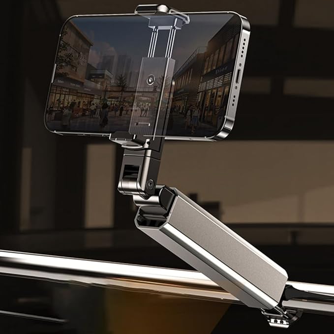 Portable Airplanes Phone Holder, Travels Essential Phone Mount 360 Adjustable Handsfree Phone Stand for Flying,Table