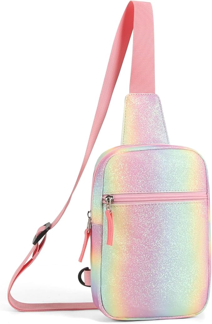 Mothers Day Gifts for Daughter, Birthday Graduation Gifts for 8 9 10 11 12 Year Old Teens Girls Her,Fanny Pack Sling Crossbody Bag Belt Bags Purse, Preppy Teen Girl Gift Trendy Stuff Travel Essentials