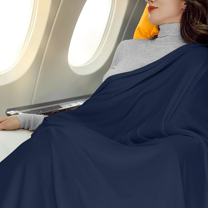 VENVSBEE Shawl Wraps for Women - Soft Silky Lightweight Travel Scarf and Airplane Essentials Accessory