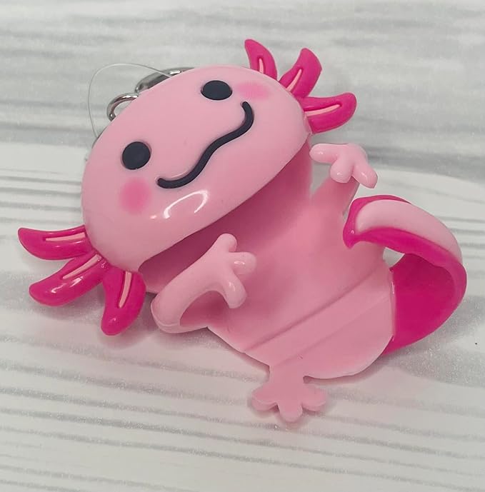 Bath and Body Works Pink Axolotl Pocketbac Hand Sanitzer Holder