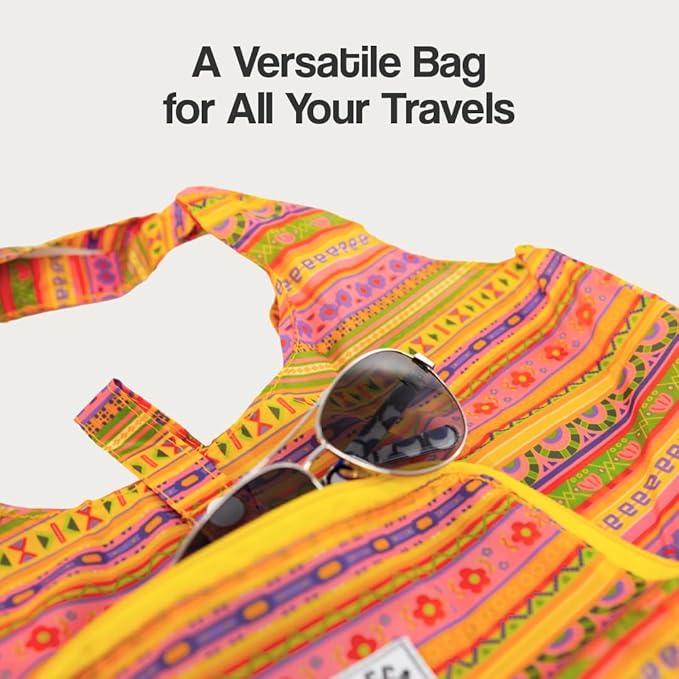 Pacca Packable Tote Bag Travel Shopping Bag Foldable Tote Bag for Travel, Grocery, Beach, Cruise Ultra Light Tote
