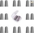 10 Pairs Gray Reusable Ear Plugs, 32dB NRR Noise Reduction, Washable Slow-Rebound Foam Earplugs for Sleeping, Snoring, Work, Concerts, Travel