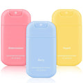 3 Pcs Power Mist Hydrating Hand Sanitizer Spray Bulk with Keychain Travel Size Hand Sanitizer Pocket 1 Fl. oz Spray Bottle for Daily Use Family Friends Teacher Nurse Employee Appreciation Gifts
