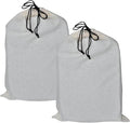 GONGKANGYUAN 2 Pack Shoe Bags for Travel Flannel Single Shoe Pouch with Drawstring for Men Women Travel Protecting Storing Shoes