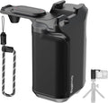 SMALLRIG Street Photography Handle for DJI Osmo Action 5 Pro/ 4/3, Quick Release, Shutter Button, Cold Shoe, Wrist Strap,1/4 Threaded Hole, Camera Grip Holder for DJI OEM Cages - 5826