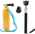 Camera Selfie Stick Floating Handle Grip Compatible with Gopro Hero 13 12 11 10 9 AKASO EK7000 Brave 7 LE Brave 4, DJI Osmo Action 5 pro, Osmo Action 4, ODDV, Apexcam, Pro Xtreme Action Camera