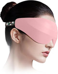 Sleep Mask for Side Sleeper Women Men, EVA BELLE Eye Mask for Sleeping Light Blocking, 3D Sleeping Mask Blackout, Soft Breathable Eye Shade Cover with Adjustable Elastic Strap for Travel Home Nap Rest