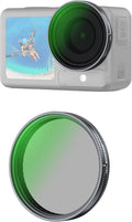 NEEWER CPL Filter Compatible with DJI Osmo Action 3/4/5 Pro, Snap On Polarizer Multicoated HD Adjustable Circular Polarizing Lens Filter, Action Camera Accessories, FL-N69