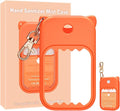 Hand Sanitizer Spray Case for Touchland Silicone Touchland Case Keychain Cute Hand Sanitizer Holder Keychain Compatible with Touch land Power Mist Gentle/Glow Mist